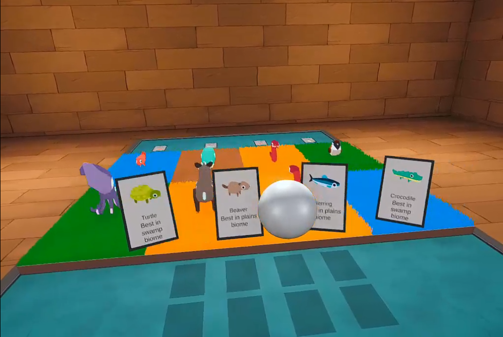 Virtual Reality Card Game