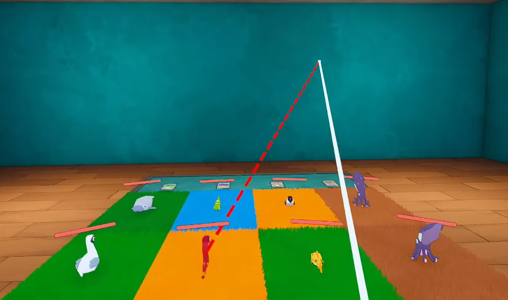 Example of failed sphere cast