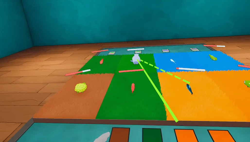 Example of successful sphere cast